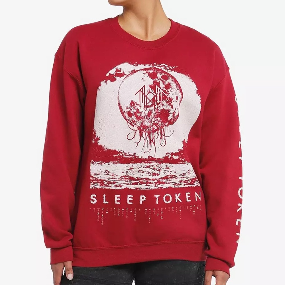 Sleep Token Take Me Back To Eden Ocean Crewneck Sweater Hot Topic